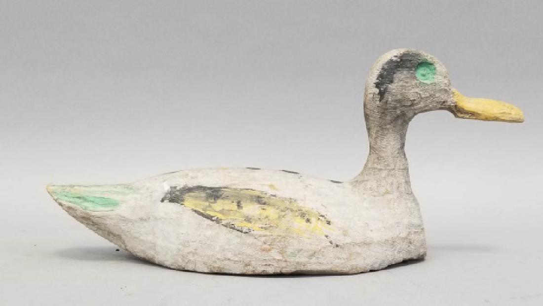 Vintage Handmade & Hand Painted Duck Decoy (1 of 7)