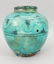 Antique Hand Painted Glazed Art Pottery Vase