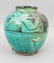 Antique Hand Painted Glazed Art Pottery Vase - 2