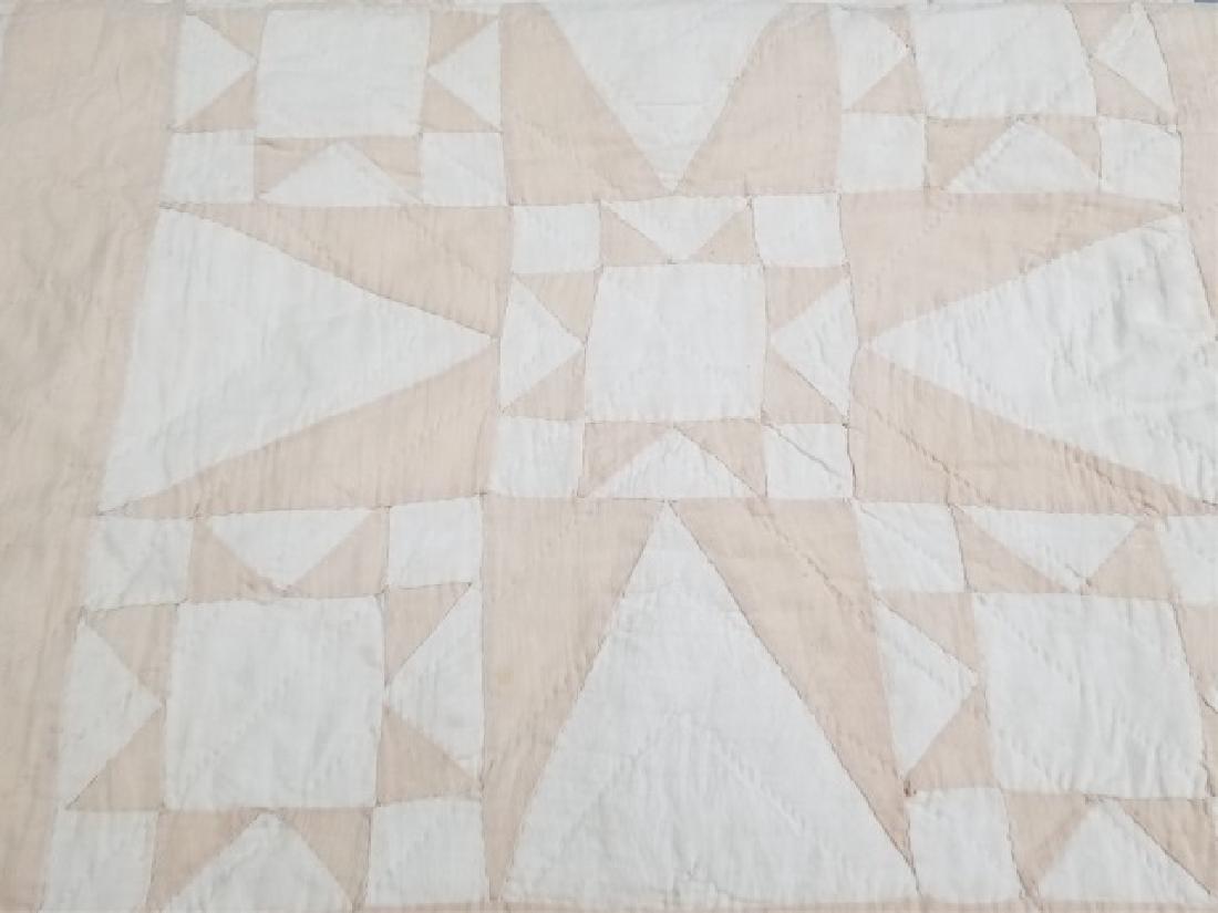 Antique American Hand Sewn Patchwork Quilt 2 of 3 (1 of 7)