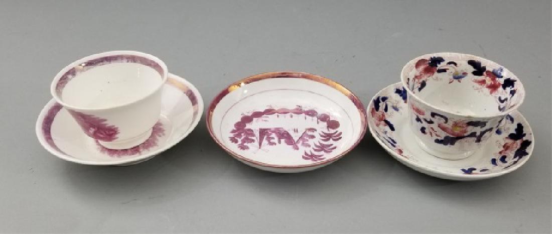 Antique 19th C Ironstone Lusterware / Transferware (1 of 10)