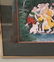 Erotic Indian Painting on Black Paper Gold Details - 4