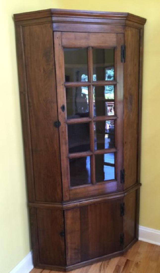 Antique 19th C American Corner Cupboard / Cabinet (1 of 5)