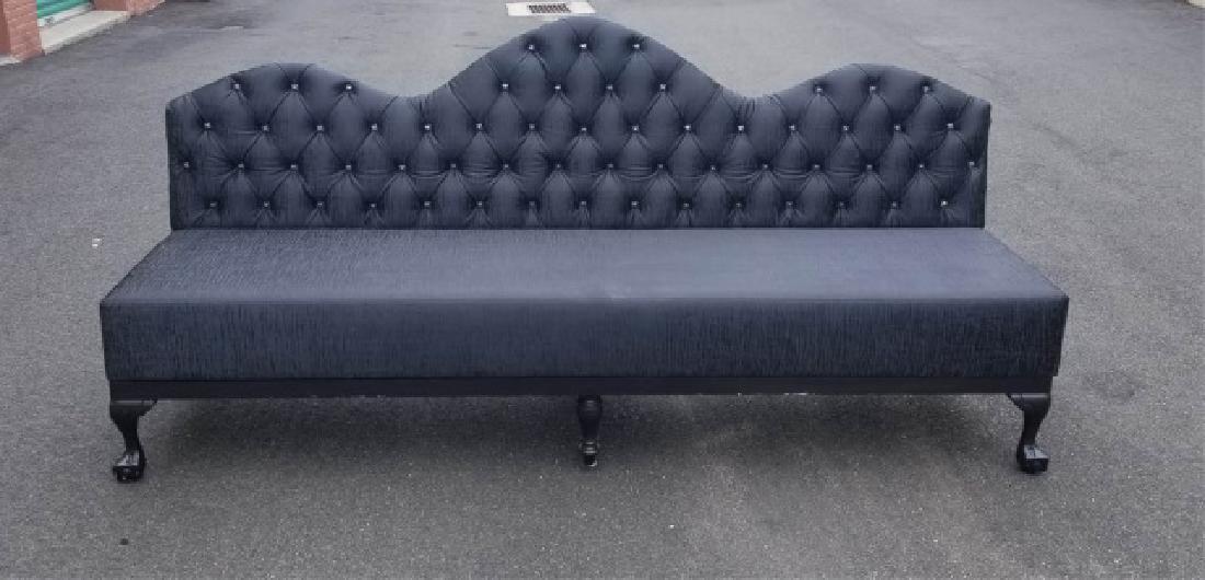 Modern Tufted Back Sleek Design Bench or Sofa (1 of 7)
