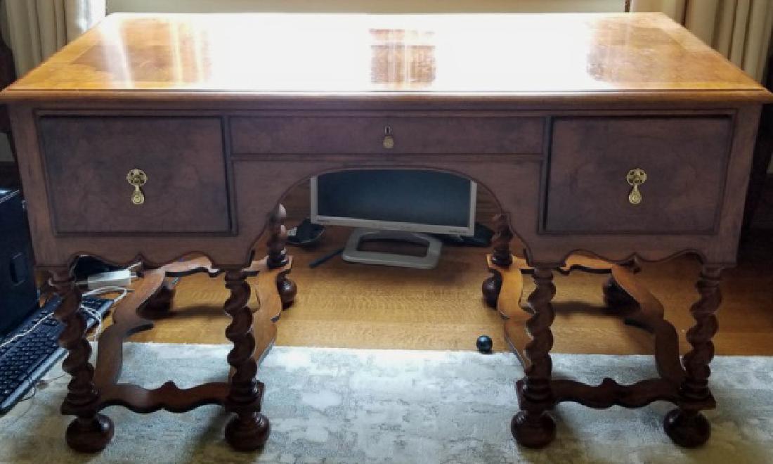 Antique English Tudor / Jacobean Style Desk (1 of 8)