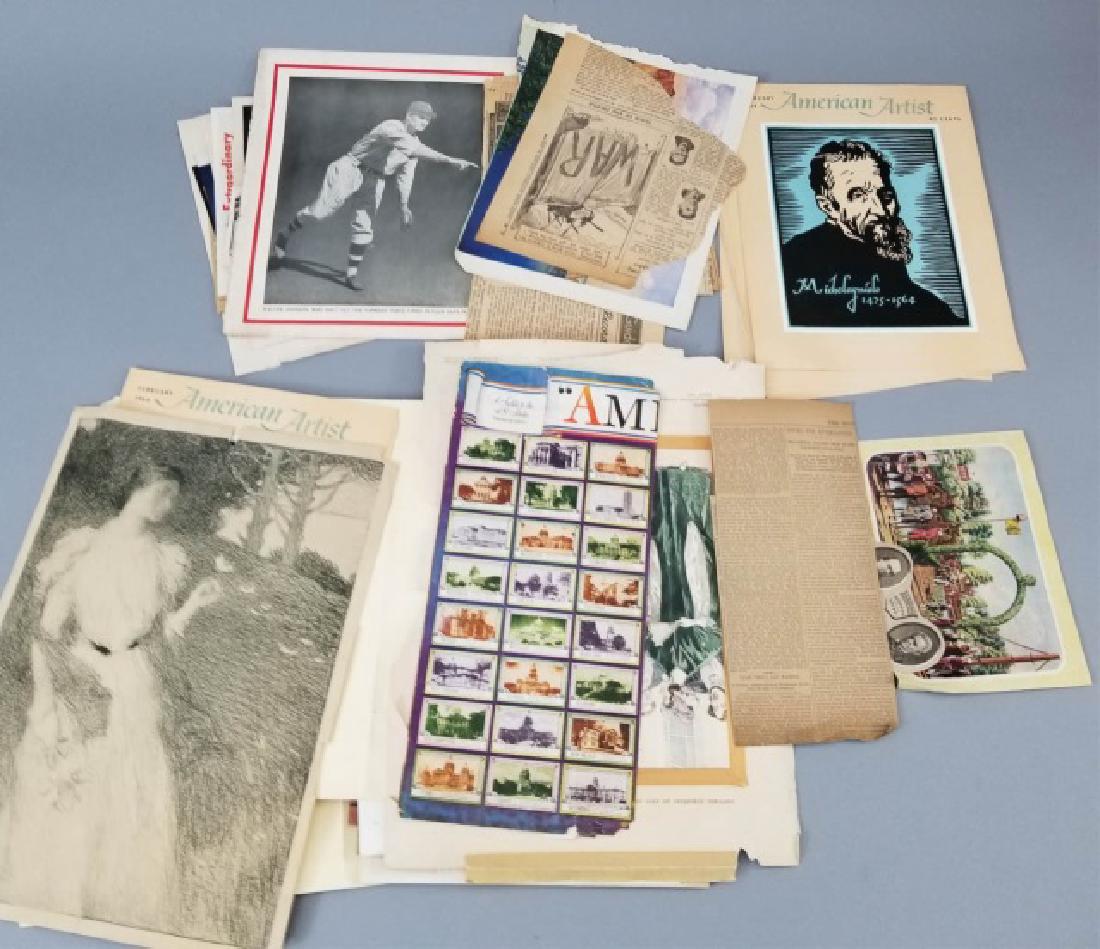 Antique / Vintage Ephemera & Scrap Book Materials (1 of 9)