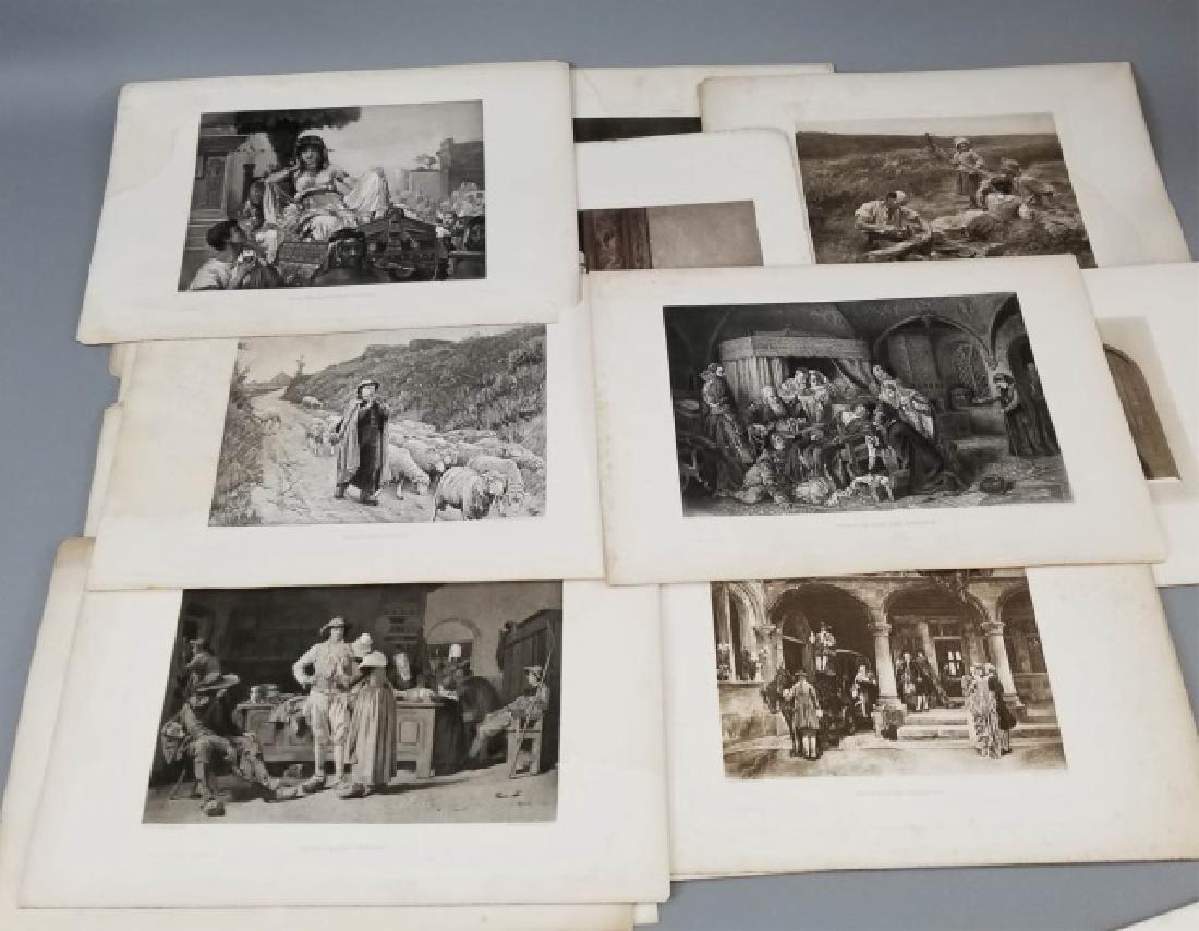 Antique 19th C Engravings of Noted Paintings (1 of 10)