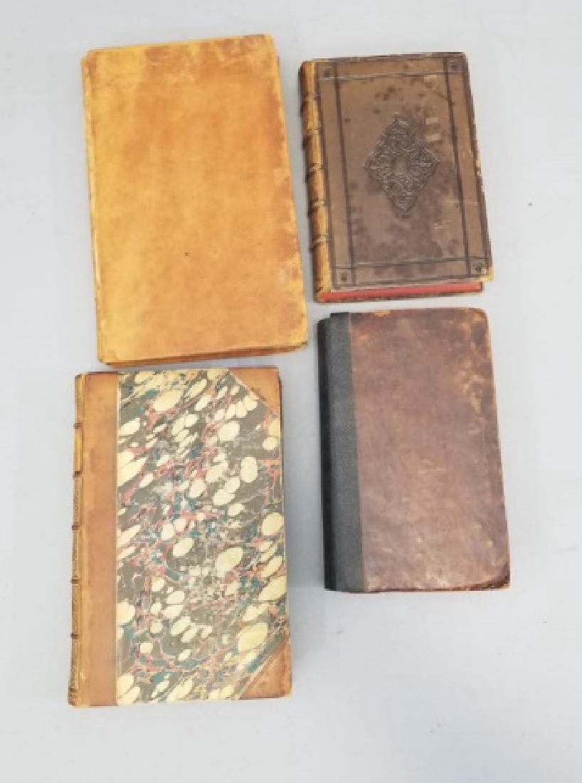 Four Antique 19th Prayer & Theology Leather Books (1 of 9)