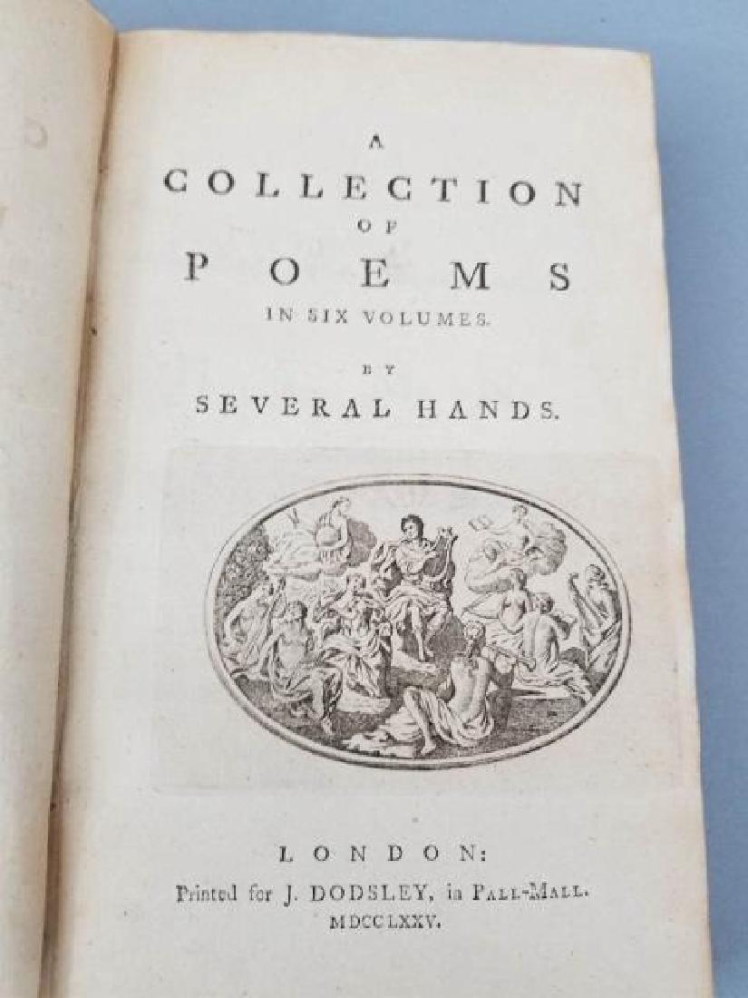 Antique 19th C Poems Book w Miniature Engravings (1 of 6)