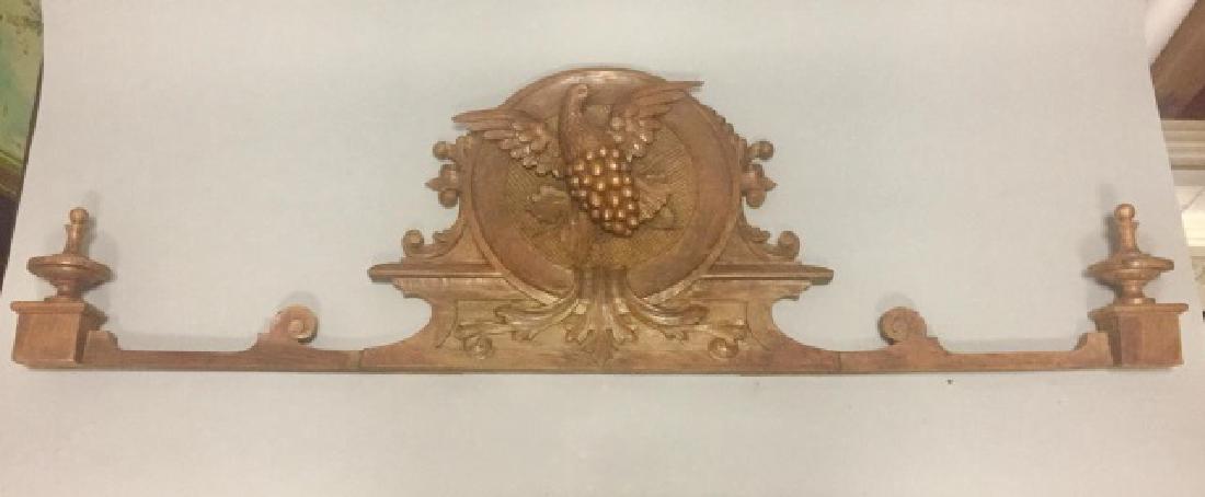 Antique Italian Carved Wood Architectural Element (1 of 9)
