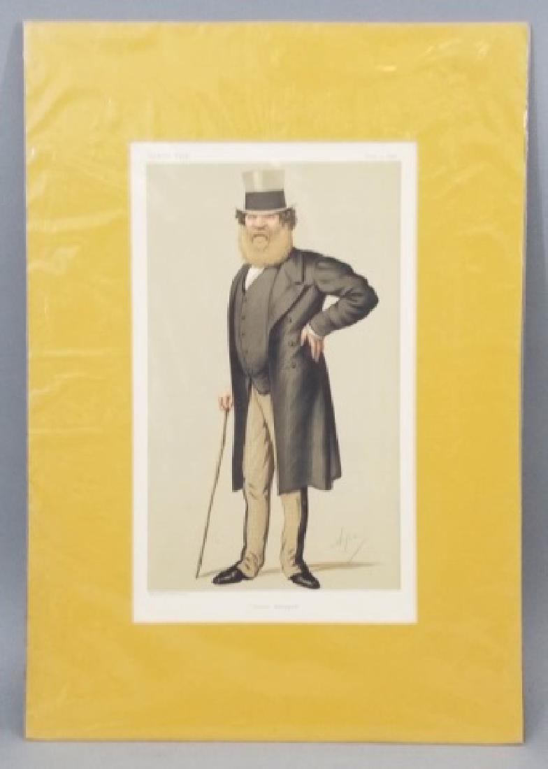 Four 19thC Orig Lithograph Vanity Fair - Statesmen (1 of 8)