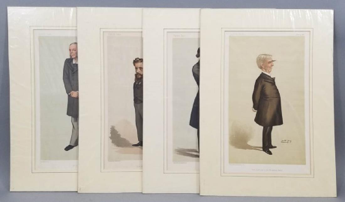 4 19thC Orig Lithos Vanity Fair - Statesmen (1 of 9)