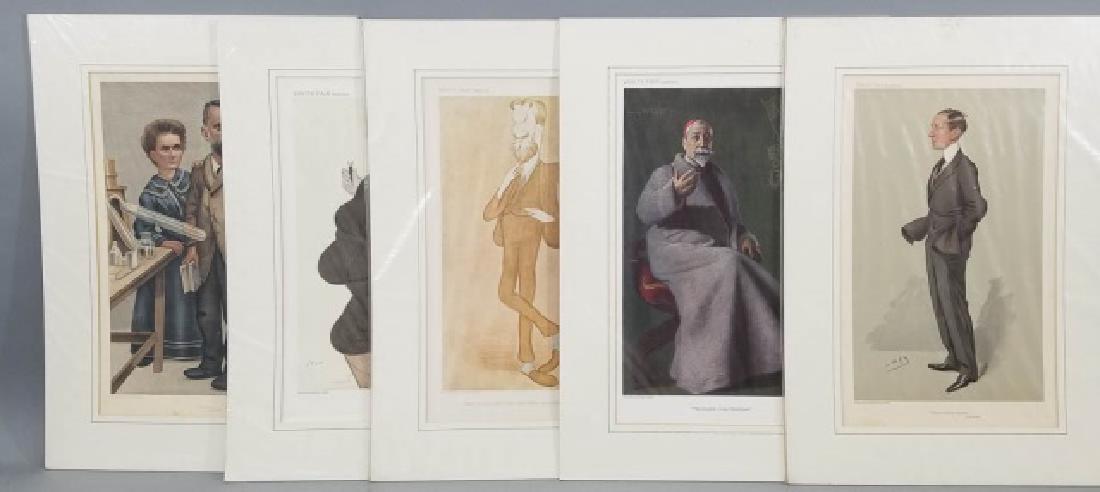 5 19thC Orig Lithos Vanity Fair- People of the Day (1 of 9)
