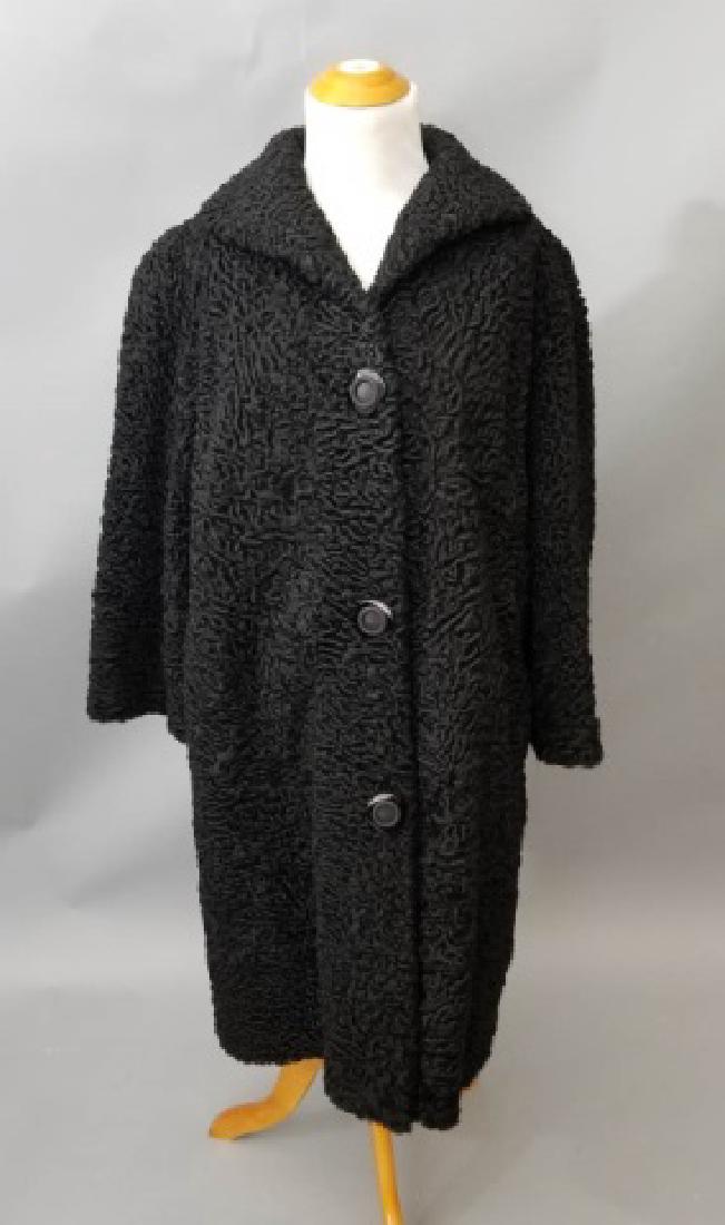 Vintage Black Persian Lamb Coat (1 of 10)