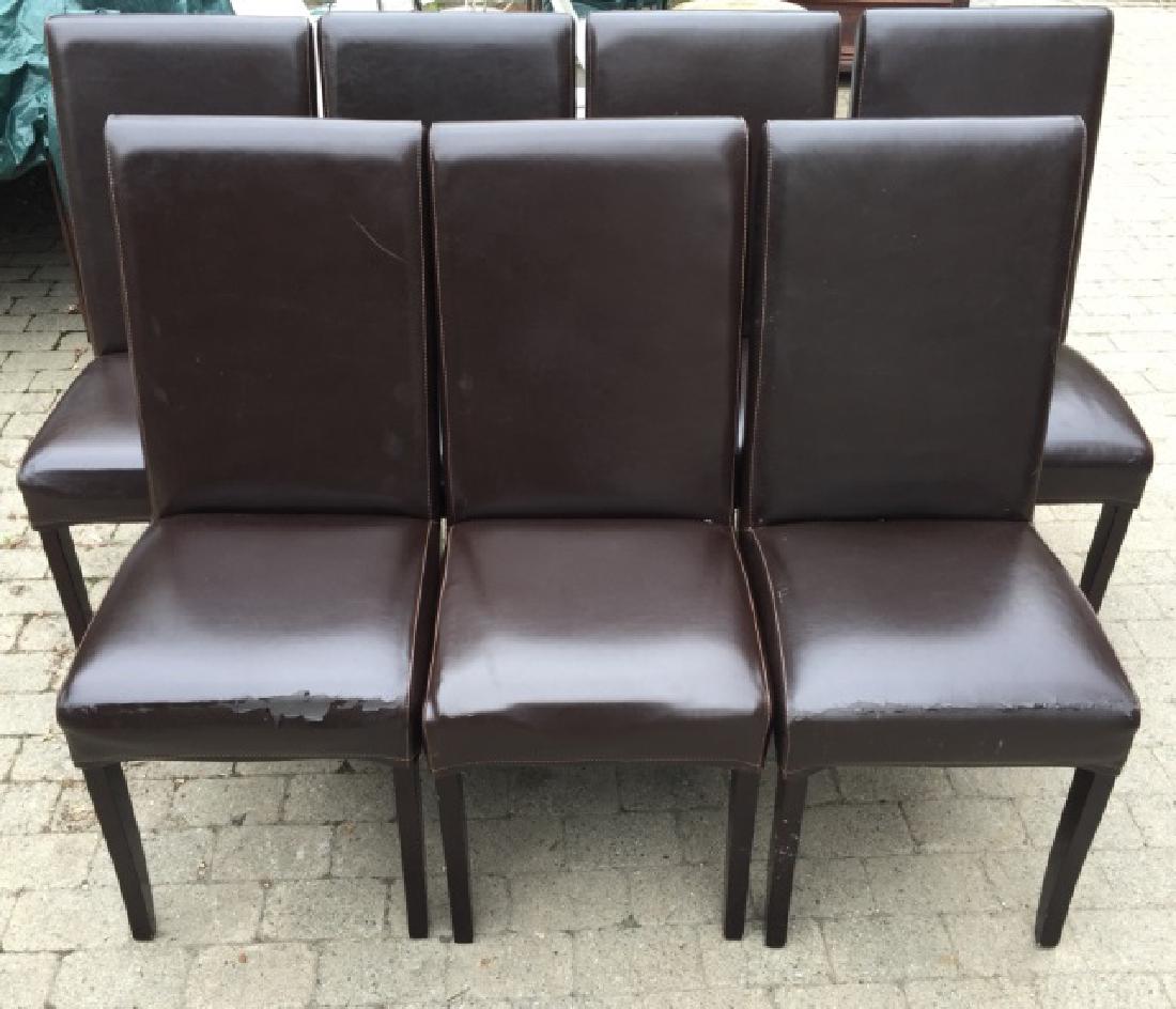 Set of Seven Contemporary Dining Side Chairs (1 of 5)