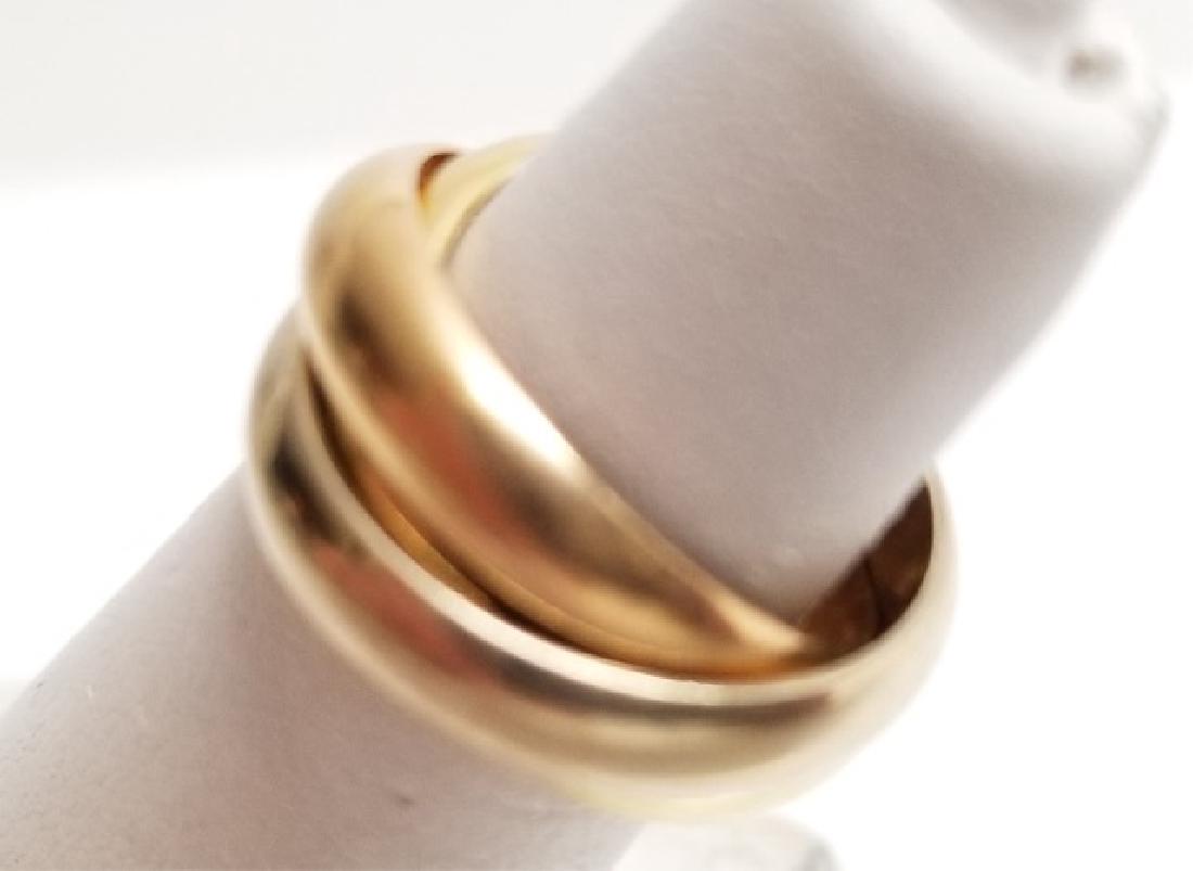 Estate Cartier 18kt Trinity Rolling Band Ring (1 of 7)
