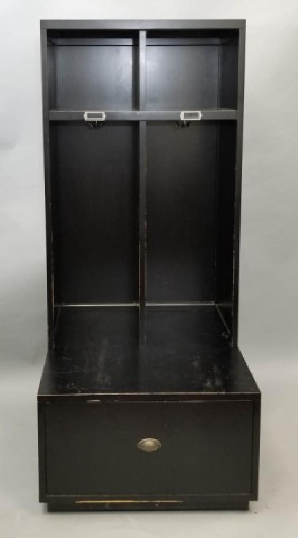 2-Piece PB Black Shelves & Lower Drawer Unit (1 of 4)