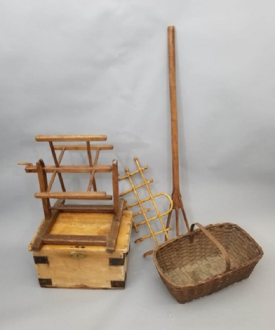 Antique Country Wooden Household Items (1 of 8)