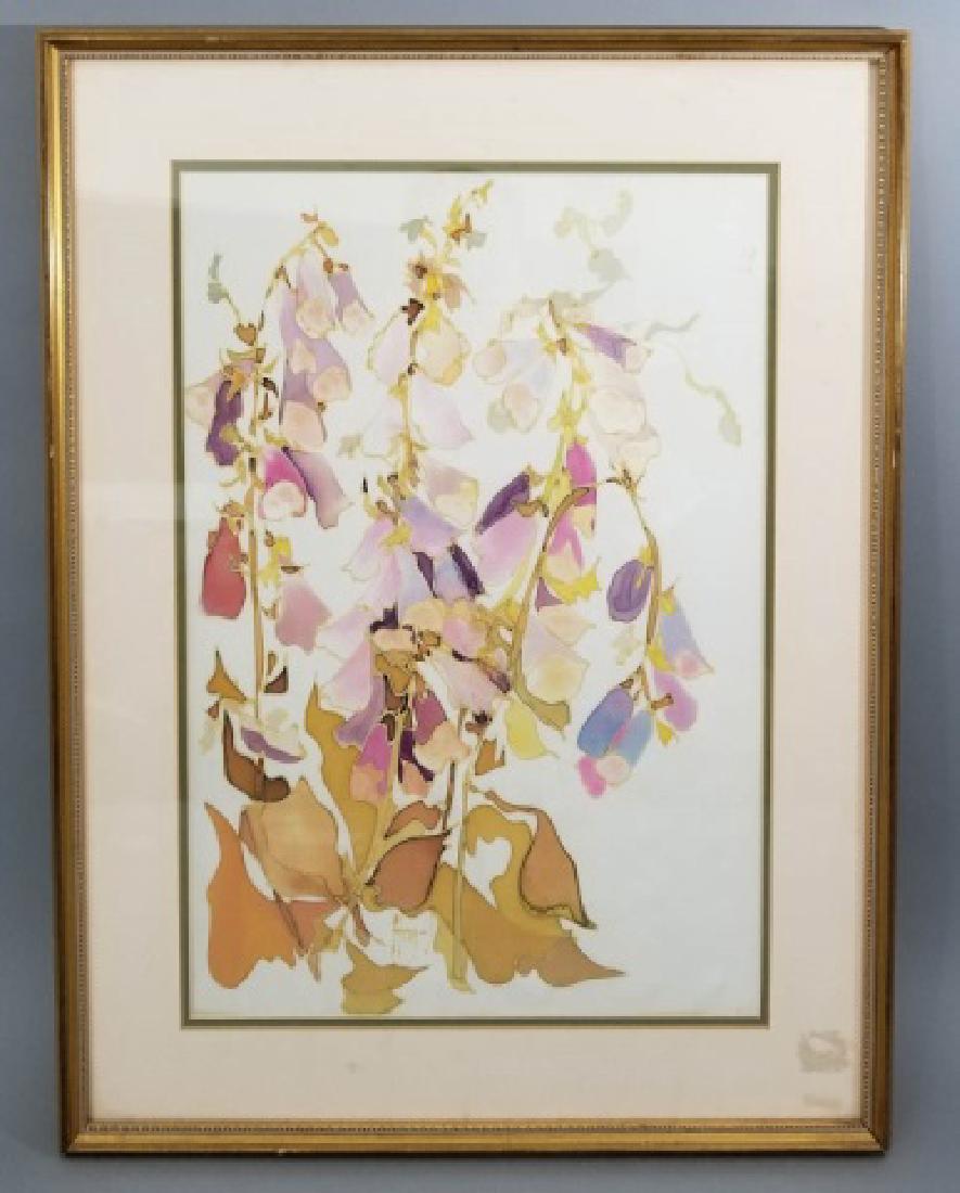 Hazel Burroughs Still Life Painting on Silk (1 of 8)