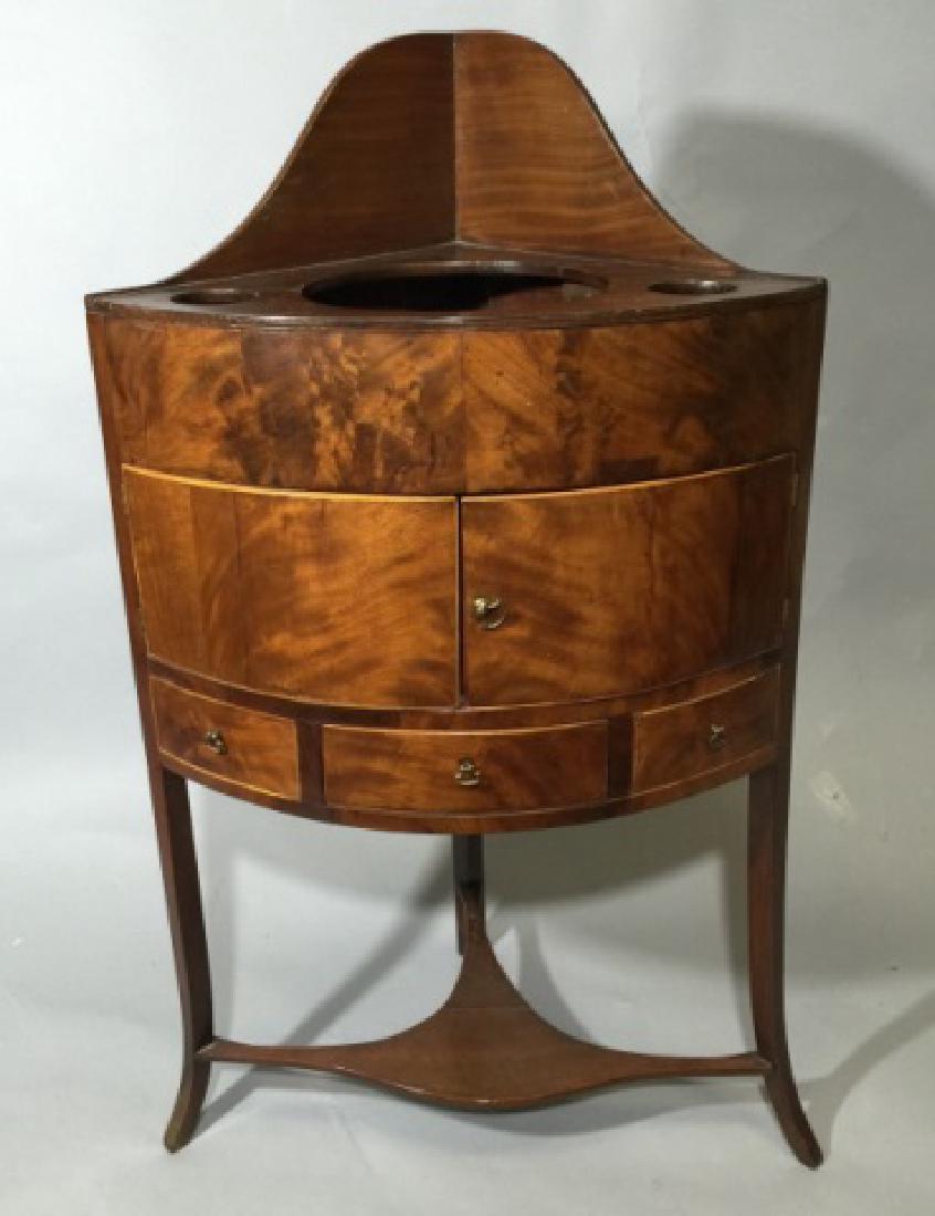 Antique Wooden Corner Plant - Wash Stand (1 of 4)