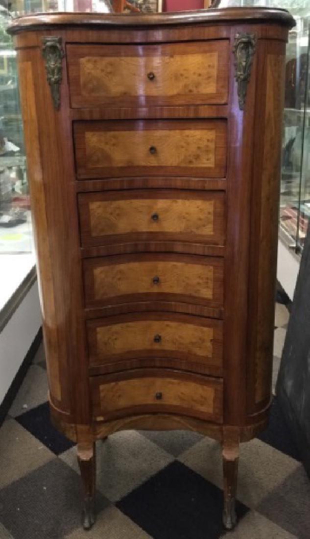 Italian Style 6 Drawer Tall Lingerie Dresser (1 of 5)