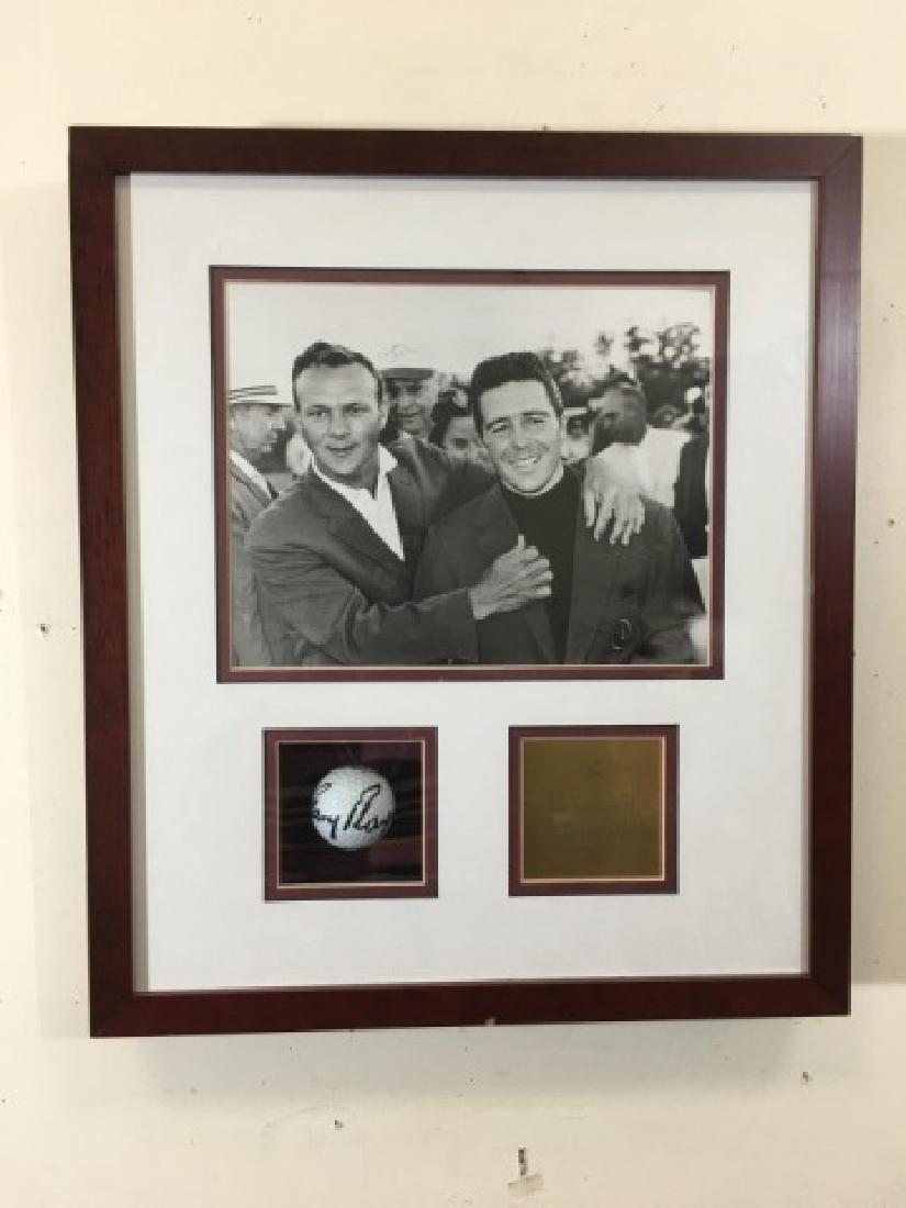 Shadowbox of Gary Player-1961 Masters Signed Ball (1 of 5)