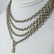 Antique Victorian 19th C Silver Watch Fob Chain - 4