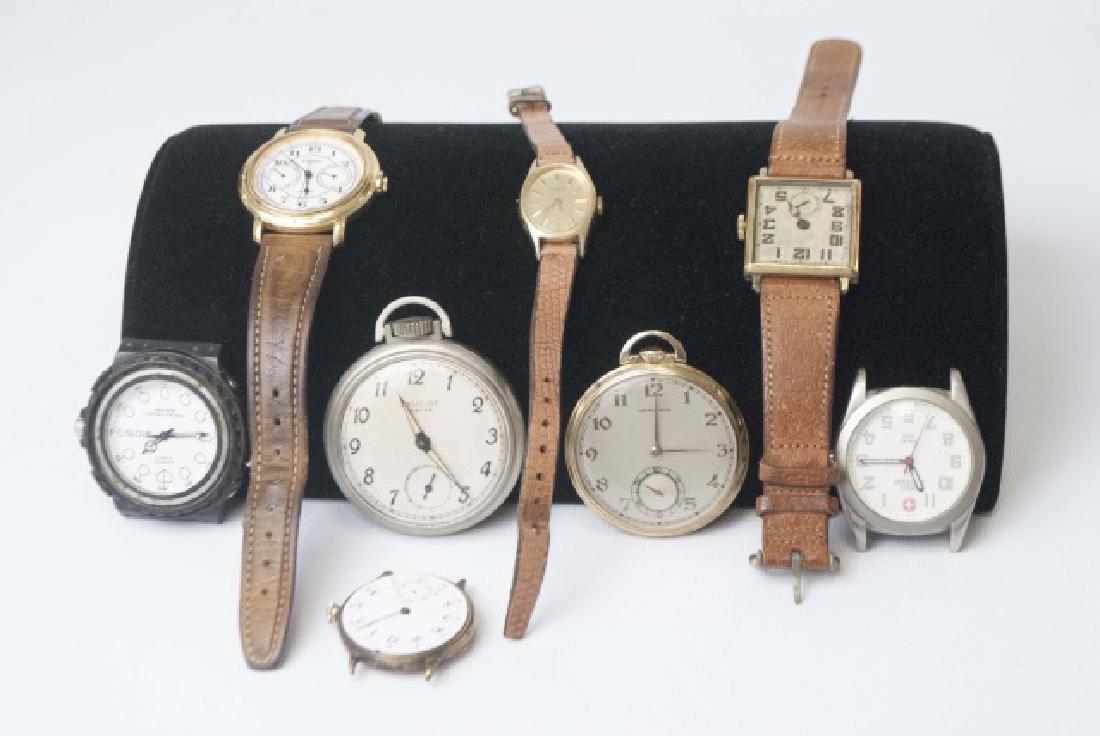 Collection of Vintage Pocket & Wrist Watches (1 of 9)