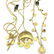 Vintage 1980s Costume Gold Roman Coin Necklaces - 2