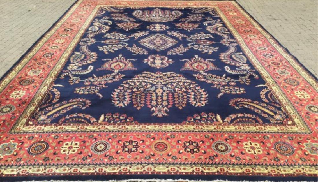 Large Persian/Oriental Hand-Knotted Wool Rug (1 of 6)