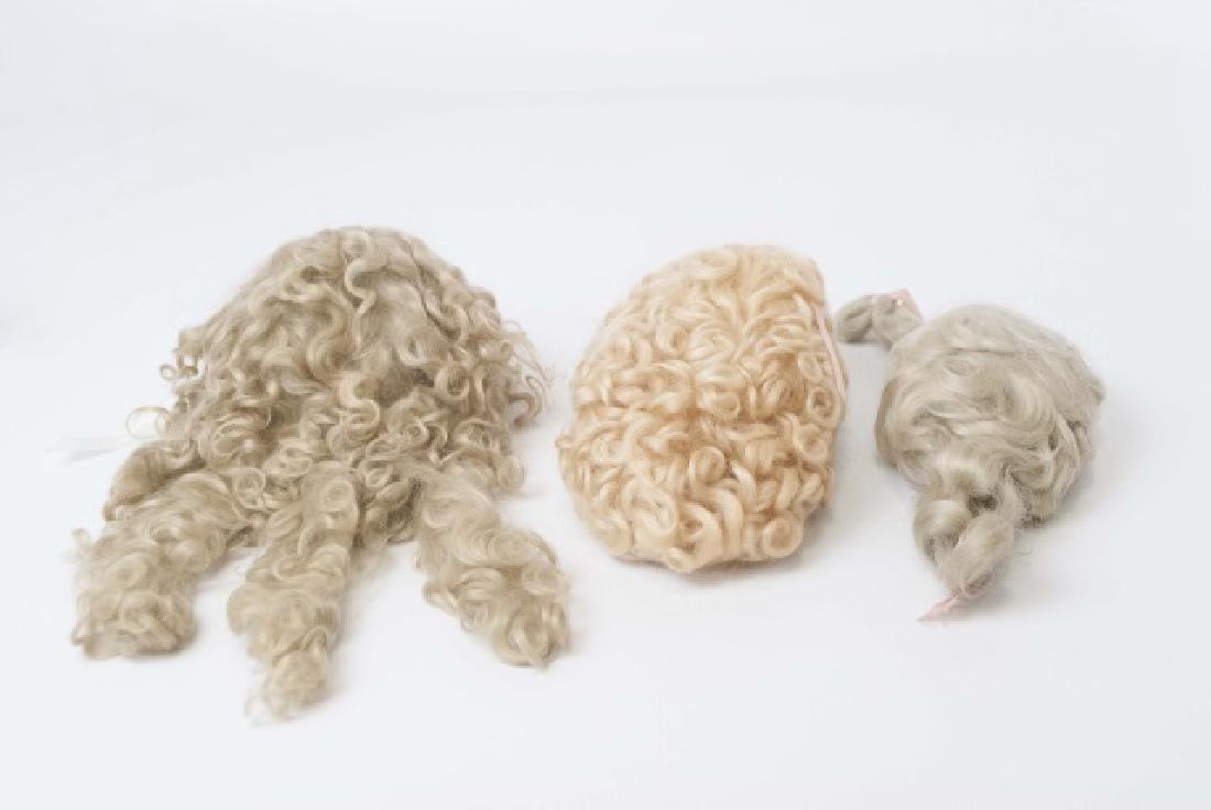 Three Wigs for Antique French / German Dolls (1 of 5)