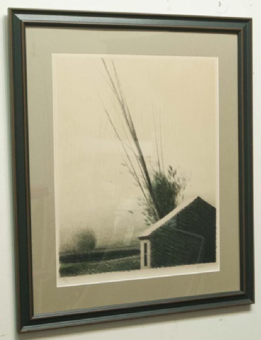 Lithograph on Paper by Robert Kipness of House (1 of 2)