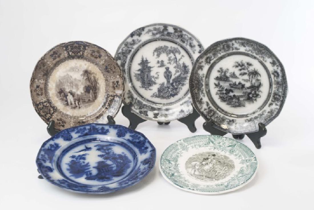 4 Items of Antique English Ironstone Transferware (1 of 12)