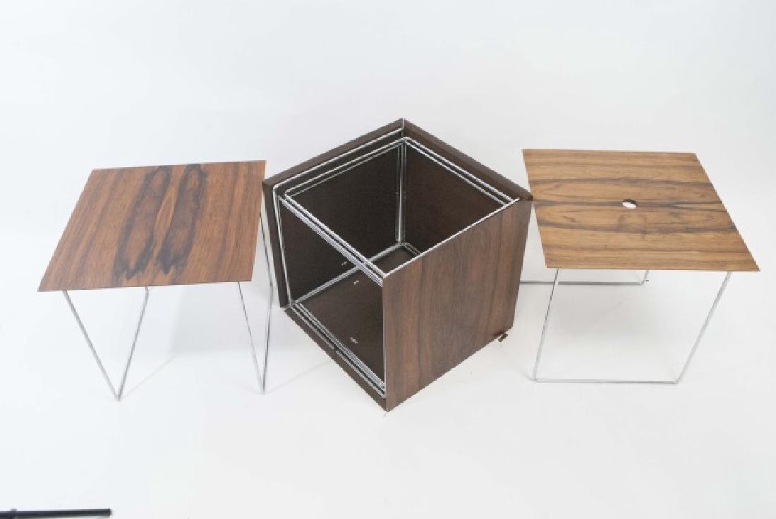 MCM Cube Table - Tray Table Storage (1 of 4)