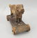 Vintage Cast Iron & Wood Figural Dog Nut Cracker - 6
