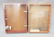 Pair of Vintage-Style Wood Lidded Display Cases