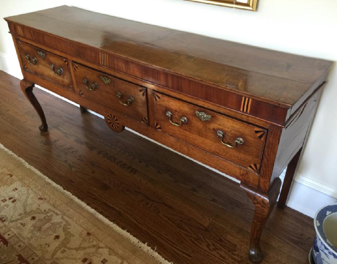 Antique 19th English Inlaid Sideboard / Buffet (1 of 6)