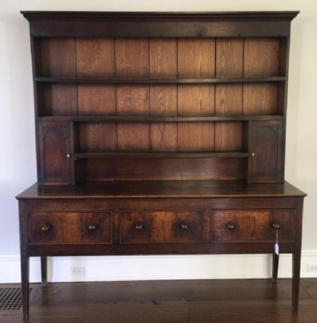 Antique 19th C Welsh Hutch / Kitchen Cupboard (1 of 6)