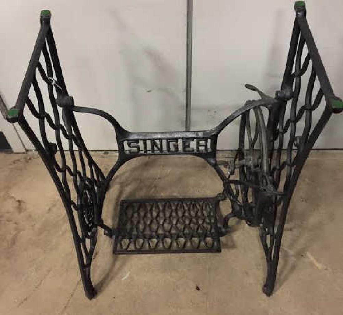 Antique Singer Sewing Machine Converted to Table (1 of 2)