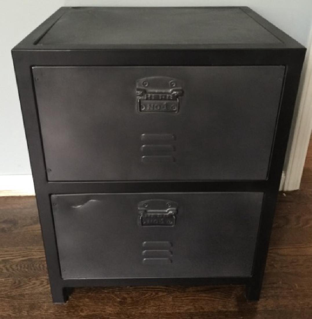 Contemporary Restoration Hardware 2 Drawer Chest (1 of 3)