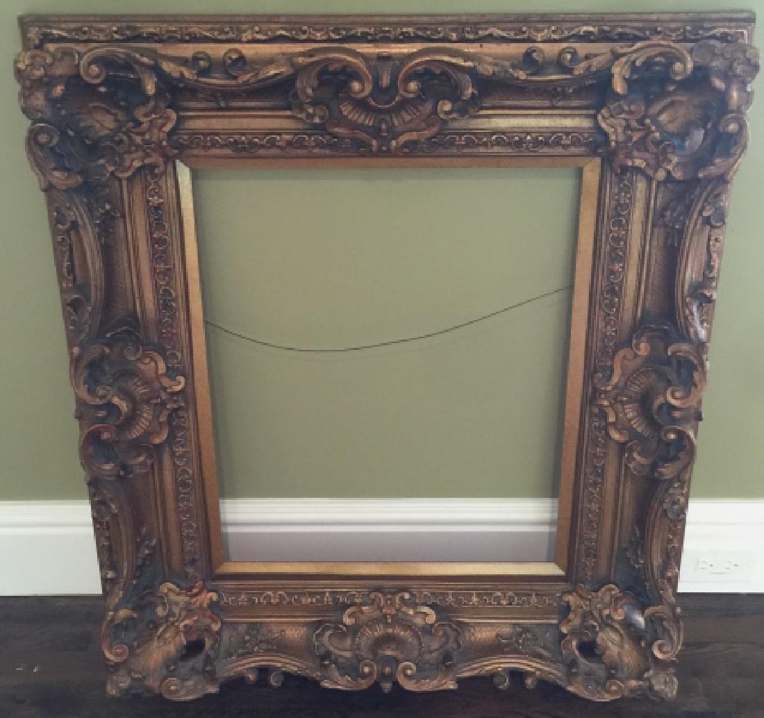 Italian Baroque Style Ornate Picture Mirror Frame (1 of 3)