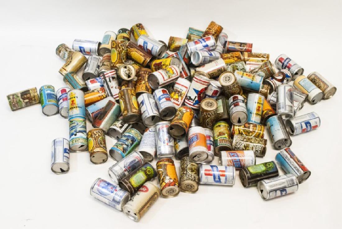 Collection of Vintage 20th C Empty Beer Cans (1 of 4)