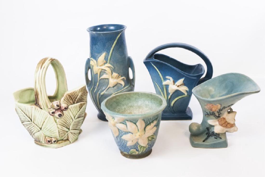 Roseville & McCoy  Antique Art Pottery Collection (1 of 10)