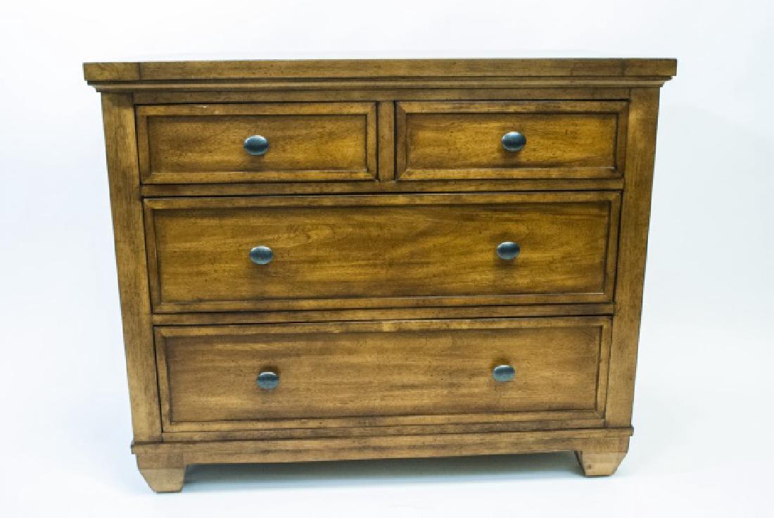 Contemporary Traditional Wood Chest of Drawers (1 of 4)