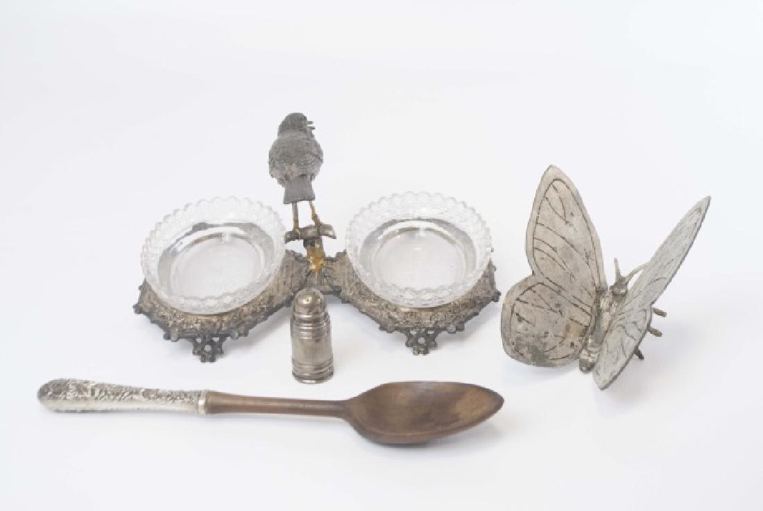 Assorted Sterling Silver & Antique Silver Plate (1 of 9)