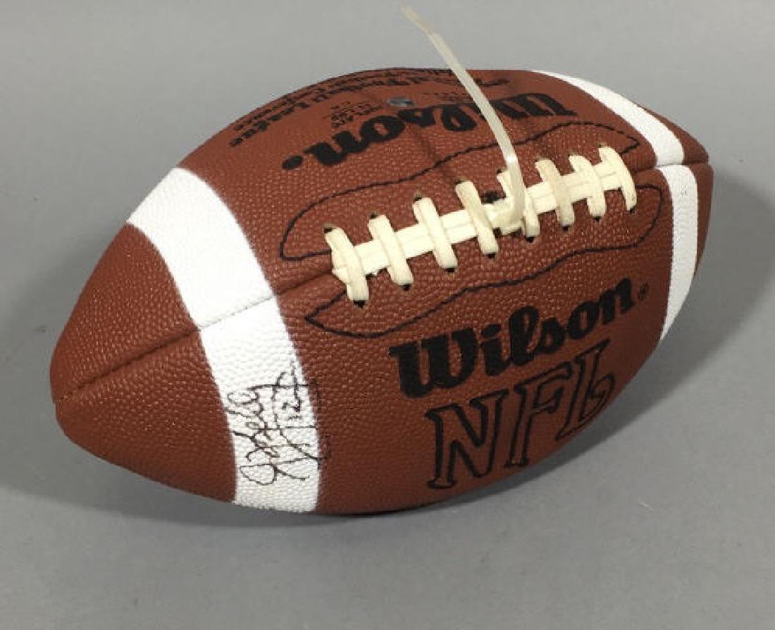 Double-Signed Football: Steve Young & Jim Kelly (1 of 5)