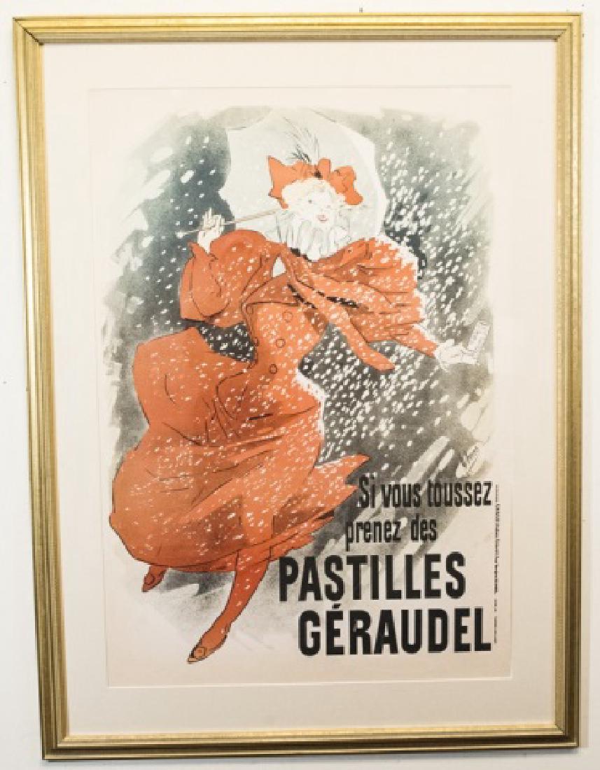 Framed French Poster - Pastilles Geraudel (1 of 6)