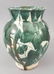 Antique Hand Painted Glazed Art Pottery Vase - 6
