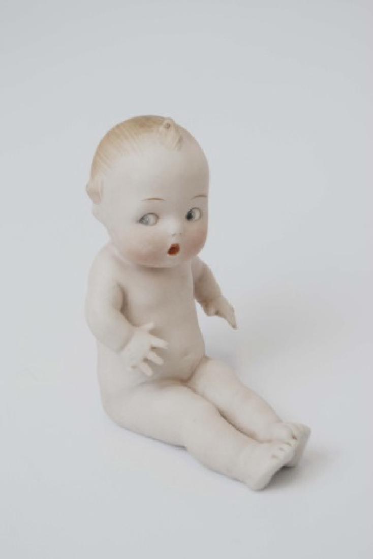 Antique German Heubach Bisque Doll Piano Baby (1 of 5)