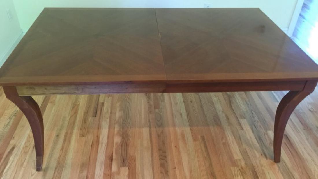 Contemporary Thomasville Dining Table w 2 Leaves (1 of 4)